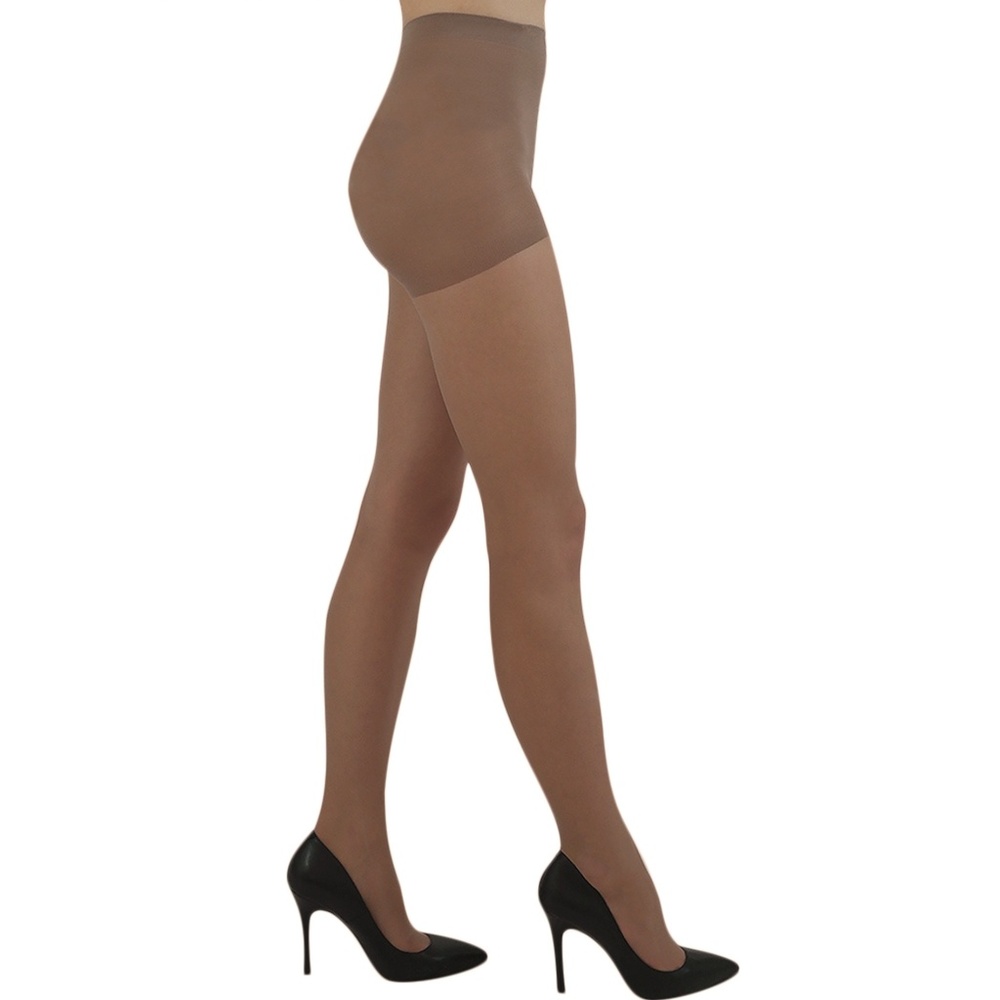 1X XLarge Sheer Nude Tights in Shade: Tan…